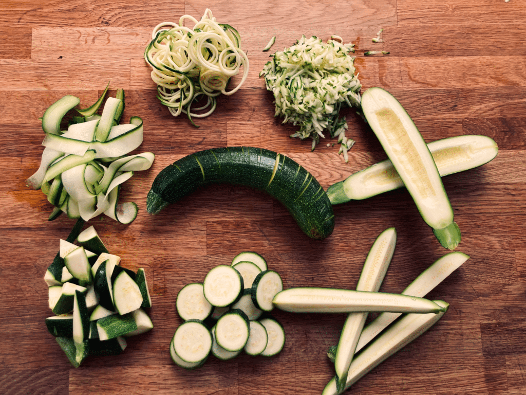 The breakdown How to cut a courgette Wicked Leeks
